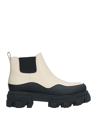 LIVIANA CONTI Ankle boot Ivory Soft Leather