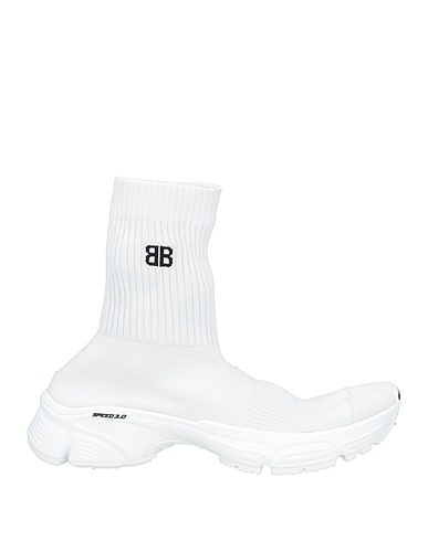BALENCIAGA Sneakers Weiß Gewebefasern