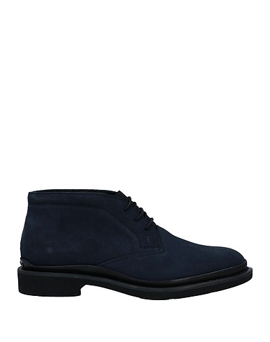TOD'S Ankle boot Midnight blue Soft Leather