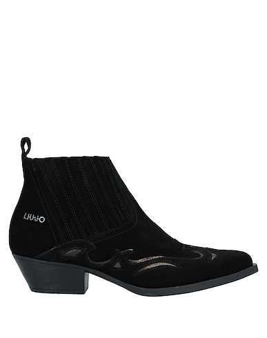 LIU •JO Ankle boot Black Cow leather