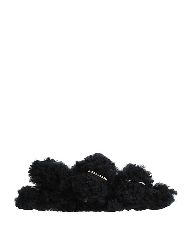 MARNI Sandals Black Shearling