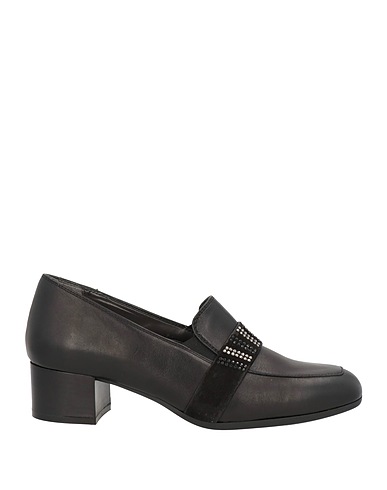 MELLUSO Loafers Black Leather