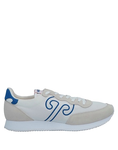 WUSHU RUYI Sneakers White Textile fibres, Leather