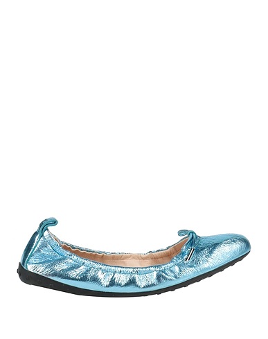 TOD'S Ballet flats Azure Soft Leather