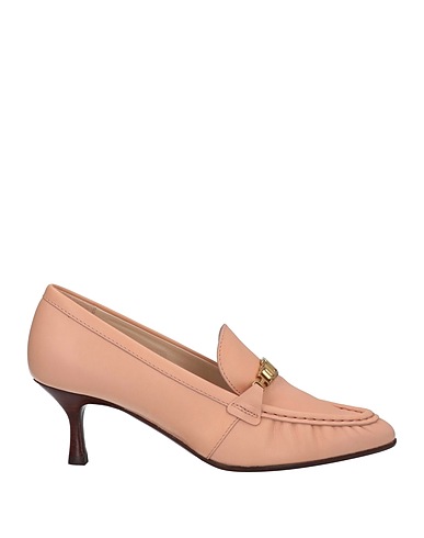 TOD'S Loafers Pink Soft Leather