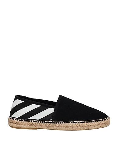 OFF-WHITE™ Espadrilles Black Textile fibers
