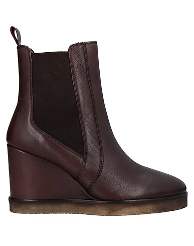 CAFèNOIR Ankle boot Brown Leather