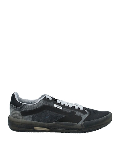 VANS Sneakers Black Textile fibers, Soft Leather