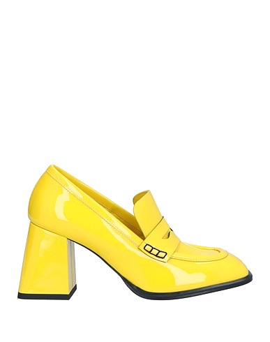 GIAMPAOLO VIOZZI Loafers Yellow Leather