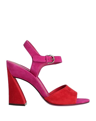 FERRAGAMO Sandals Fuchsia Calfskin