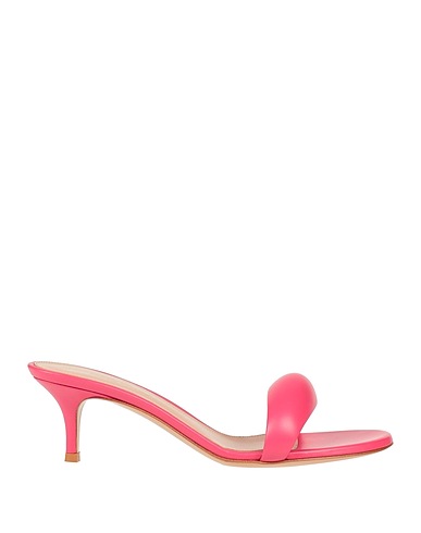 GIANVITO ROSSI Sandals Magenta Soft Leather