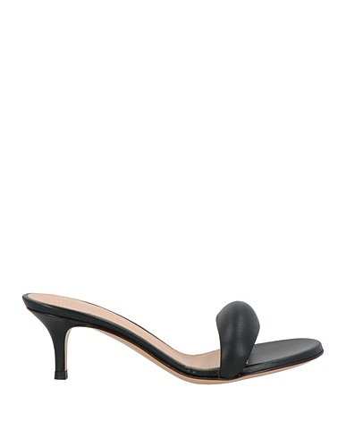 GIANVITO ROSSI Sandals Black Soft Leather