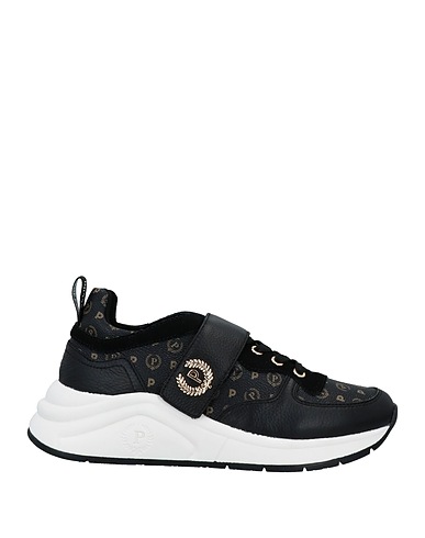 POLLINI Sneakers Black Leather