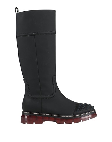 ALBERTA FERRETTI Stivali Nero Pelle, Fibre tessili