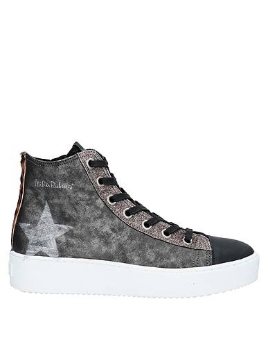 NIRA RUBENS Sneakers Piombo Pelle, Fibre tessili