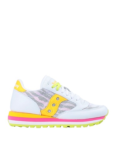 SAUCONY Sneakers JAZZ TRIPLE  Bianco Pelle, Fibre tessili