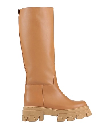 OTTOD'AME Boots Camel Soft Leather