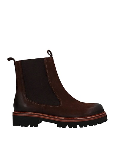 O'DAN LI Ankle boot Brown Soft Leather