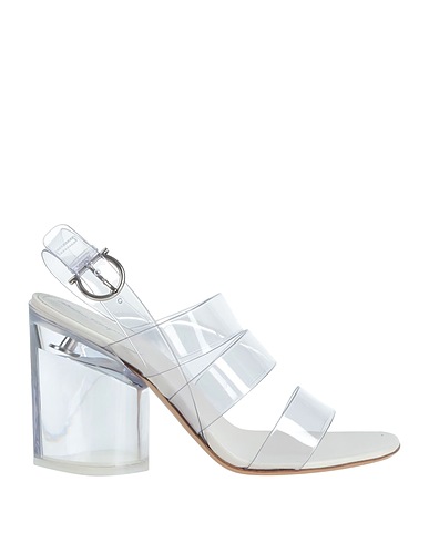 FERRAGAMO Sandals Transparent Plastic