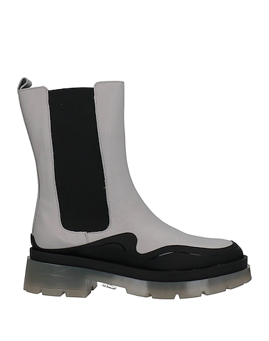 NCUB Stiefelette Hellgrau Leder