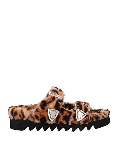 MATERIA PRIMA by GOFFREDO FANTINI Sandals Brown Textile fibres