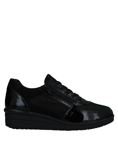 SUSIMODA Sneakers Black Soft Leather