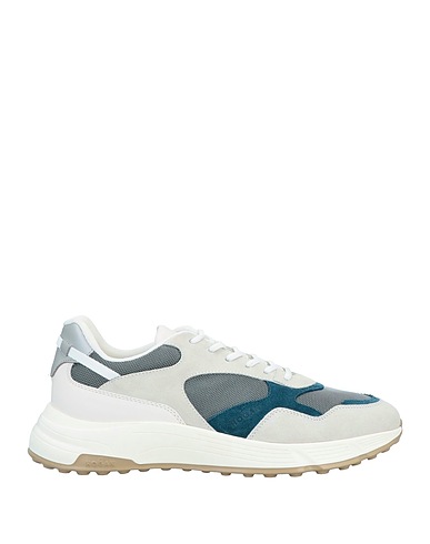 HOGAN Sneakers Grigio chiaro Pelle, Fibre tessili