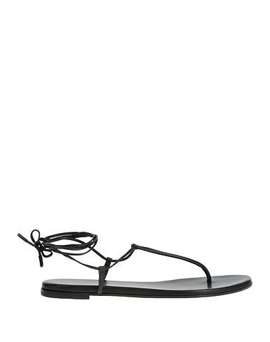 GIANVITO ROSSI Infradito Nero Pelle