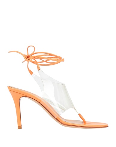 GIANVITO ROSSI Infradito Salmone Pelle, Altre Fibre