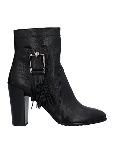 TOD'S Stivaletti Nero Pelle