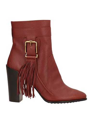 TOD'S Stivaletti Marrone Pelle