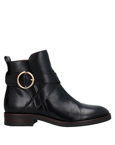SEE BY CHLOÉ Ankle boot Black Leather