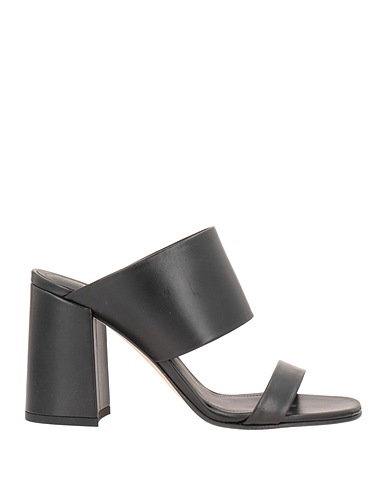 LIVIANA CONTI Sandals Black Soft Leather