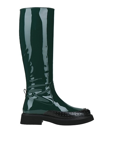 TOD'S Stivali Verde smeraldo Pelle