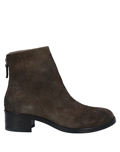 MARSÈLL Ankle boot Khaki Deerskin