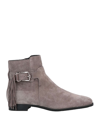 TOD'S Ankle boot Grey Leather