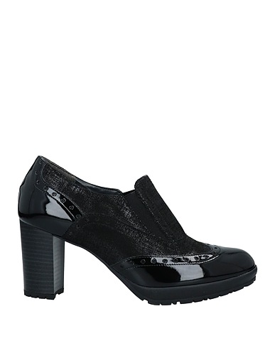 CINZIA SOFT Loafers Black Textile fibres