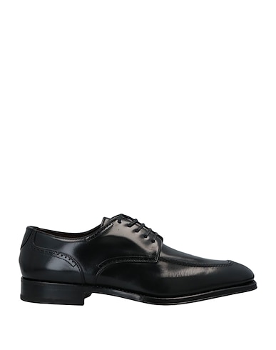 FERRAGAMO Laced shoes Black Calfskin
