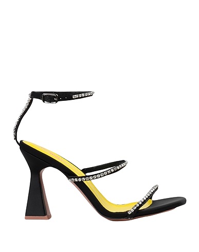 THE GOAL DIGGER Sandals Black Textile fibres
