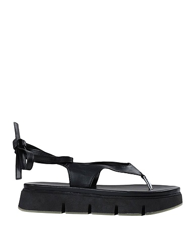 TOPSHOP Flip flops Black Textile fibers