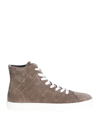 HOGAN REBEL Sneakers Khaki Leather