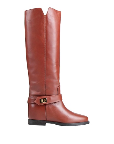 VIA ROMA 15 Boots Tan Soft Leather