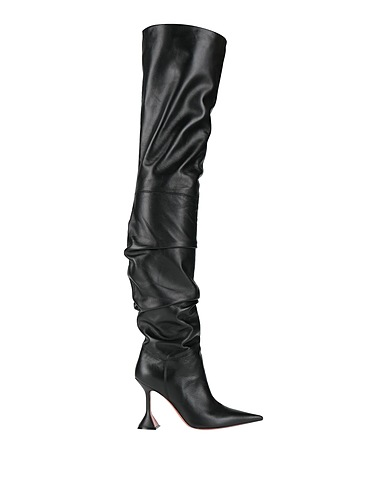 AMINA MUADDI Boots Black Soft Leather