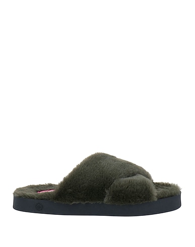 KIANID Sandali Verde militare Fibre tessili