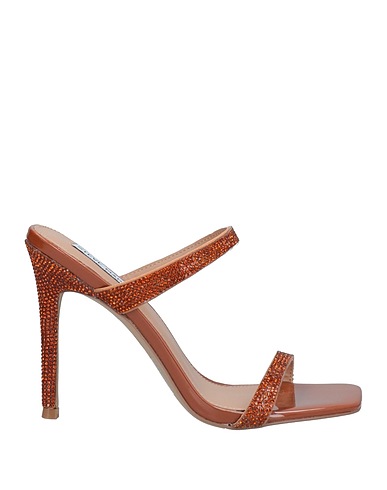 STEVE MADDEN Sandals Rust Textile fibres
