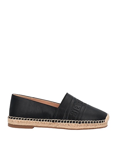 STEVE MADDEN Espadrillas Nero Pelle, Fibre tessili