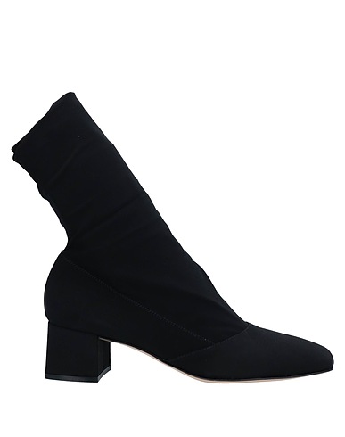 GIANVITO ROSSI Ankle boot Black Textile fibers