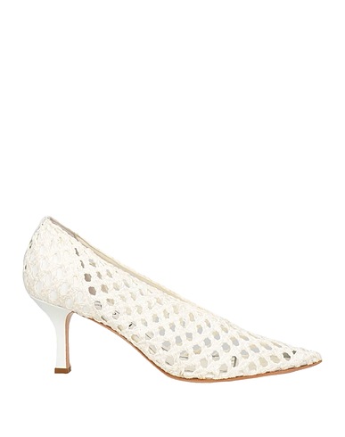 CASADEI Décolleté Bianco Pelle