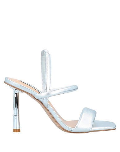 STEVE MADDEN Sandali Argento Fibre tessili