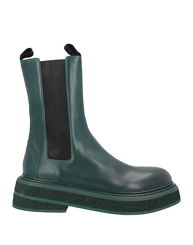 MARSÈLL Ankle boot Deep teal Calfskin